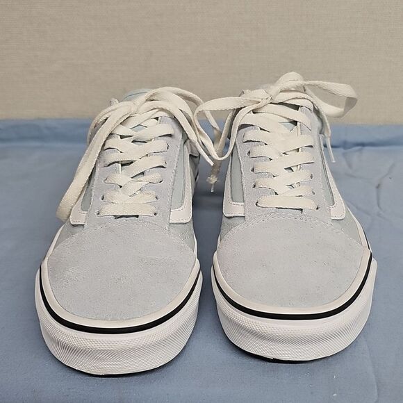 VANS OLD SKOOL LIGHT BLUE SNEAKERS BFPM-06-211 - Picture 2 of 10